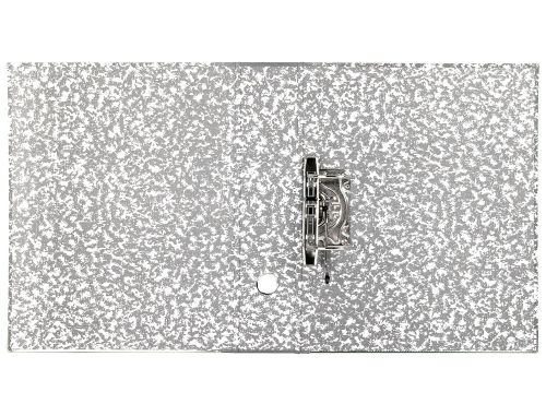 Pasta de arquivo de alavanca liderpapel folio classic grey cartao colado com rado lombada 75mm cinza compressor metalico , Liderpapel , 37712 , 8423473377127